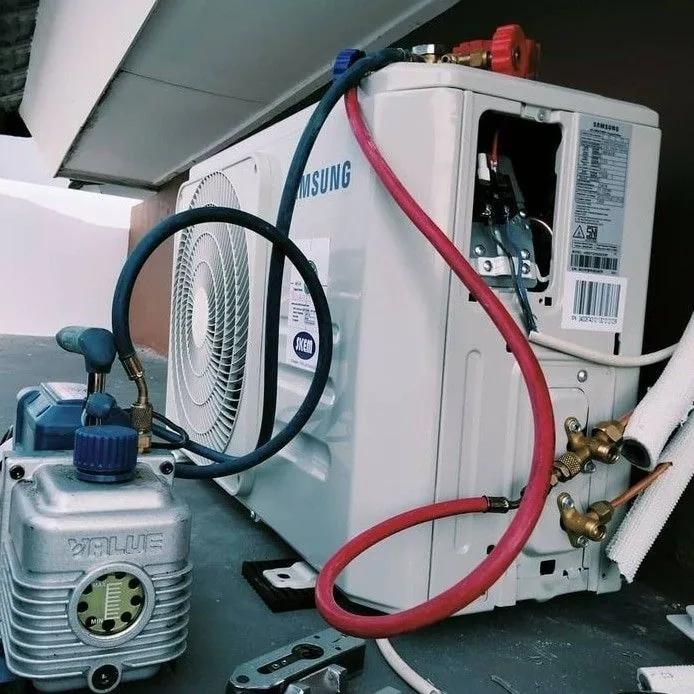 Fridge regassing