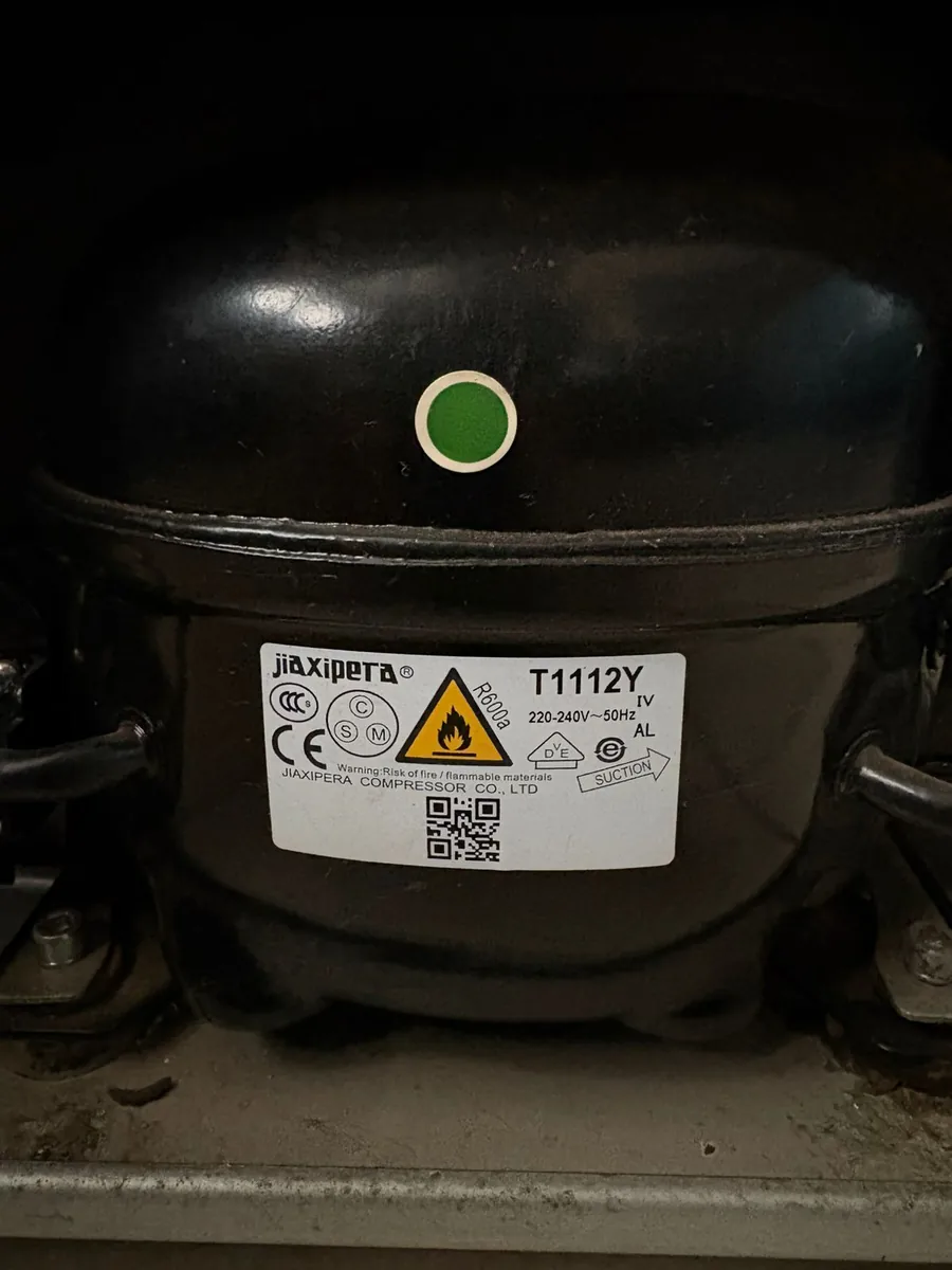 Refrigeration compressor close-up